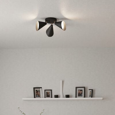 Sessak Lux 3-osainen kattospotti valkoinen